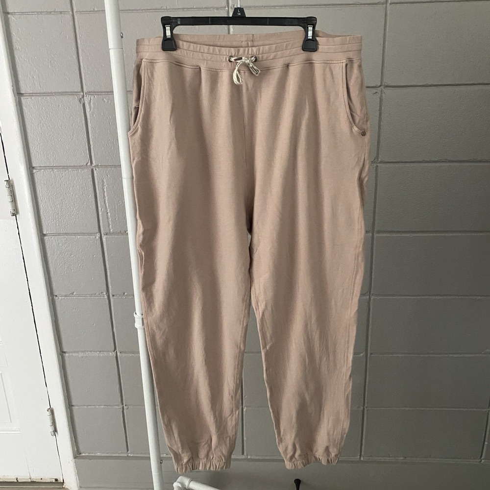 Vuori Womens Jogger Pants Laguna Lounge Athleisure Dogwood Dusty Pink XXLarge